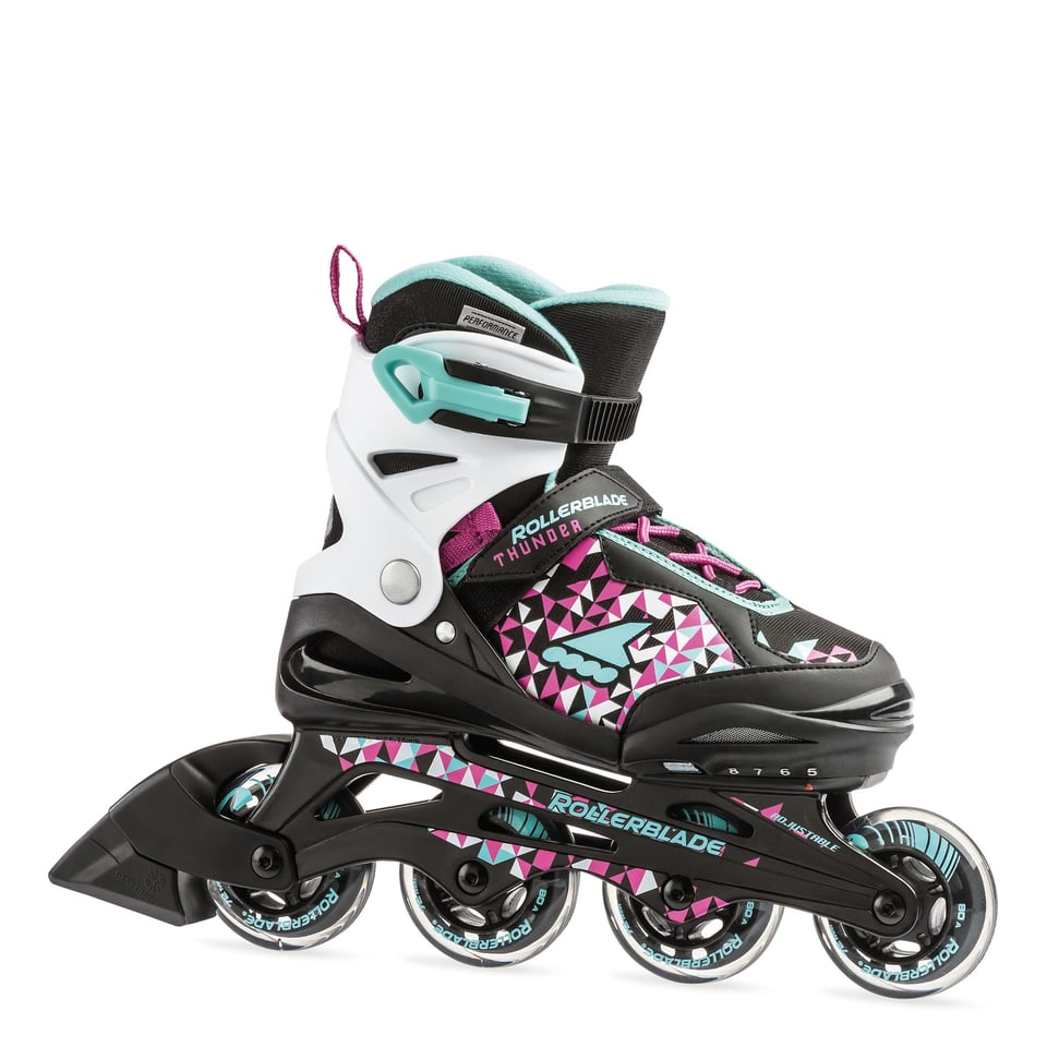 Rollerblade Rollerblade Thunder G Zwart Wit Roze