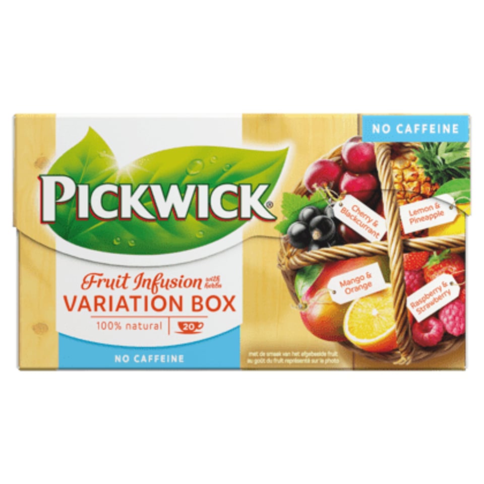 Pickwick Fusion Fruit Thee Variatiebox