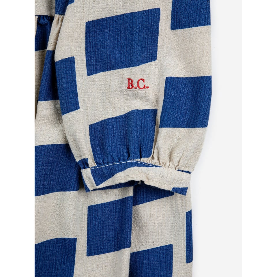 Bobo Choses Checker all over woven dress