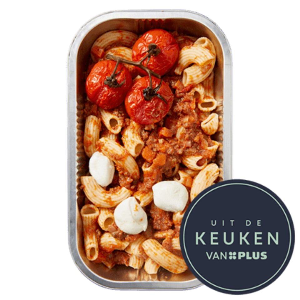 Uit De Keuken Van PLUS Macaroni Bolognese