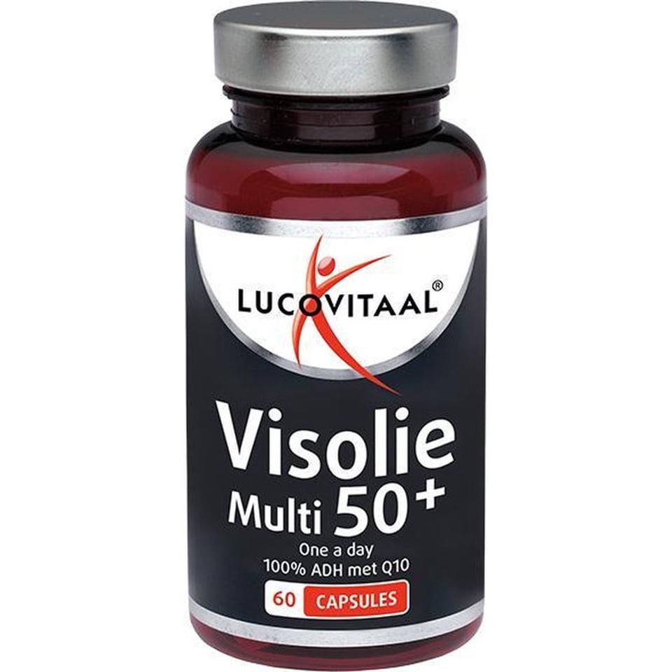 Lucovitaal - Visolie Multi 50+ - 60 Capsules - Voedingssupplementen