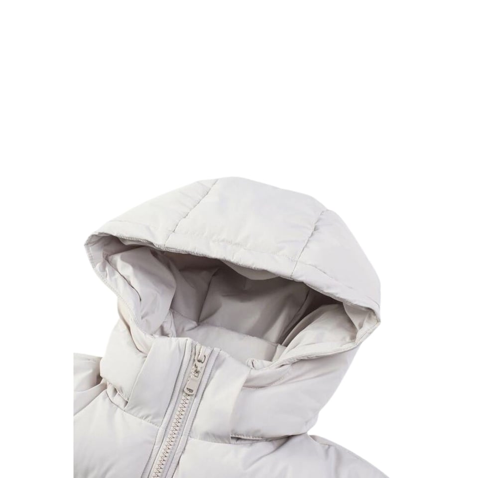 Lang Gewatteerde Puffer Parka Heren Jas Met Afritsbare Capuchon