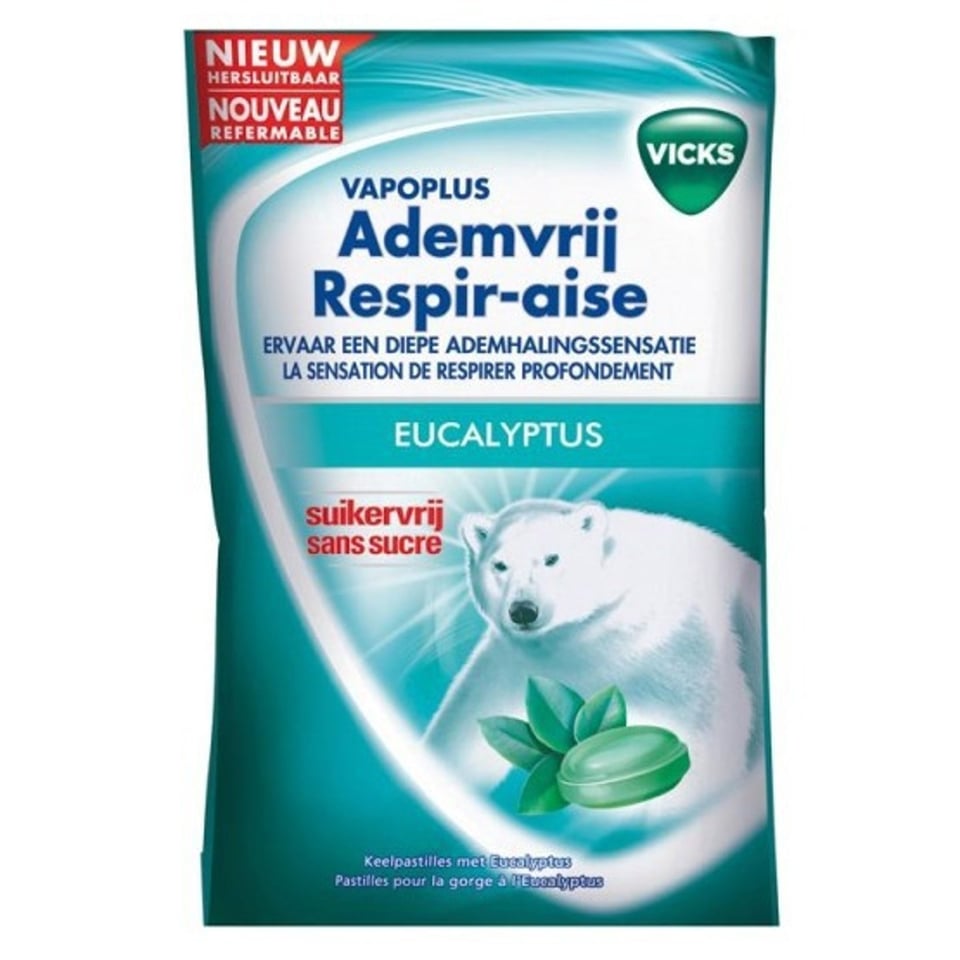 VICKS ADEMVRIJ EUCALYP SV BOX 40g