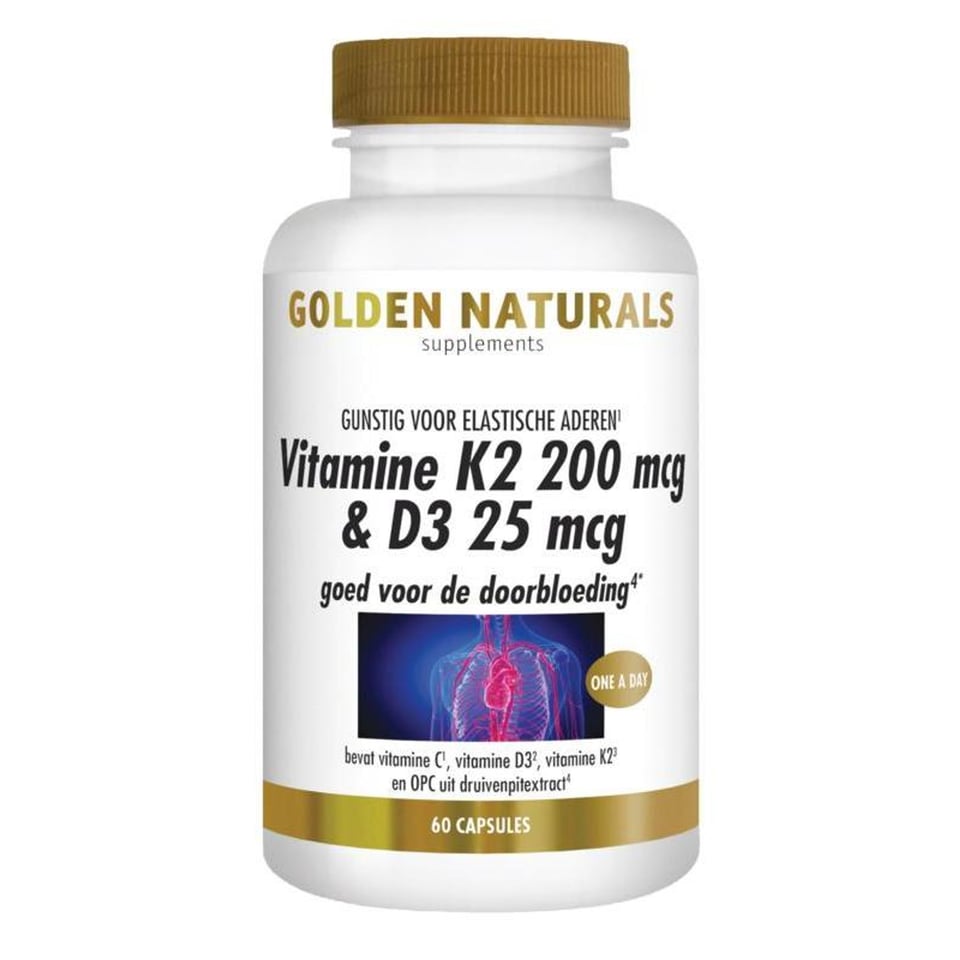 Vitamine K2 200 Mcg & D3 25 Mcg