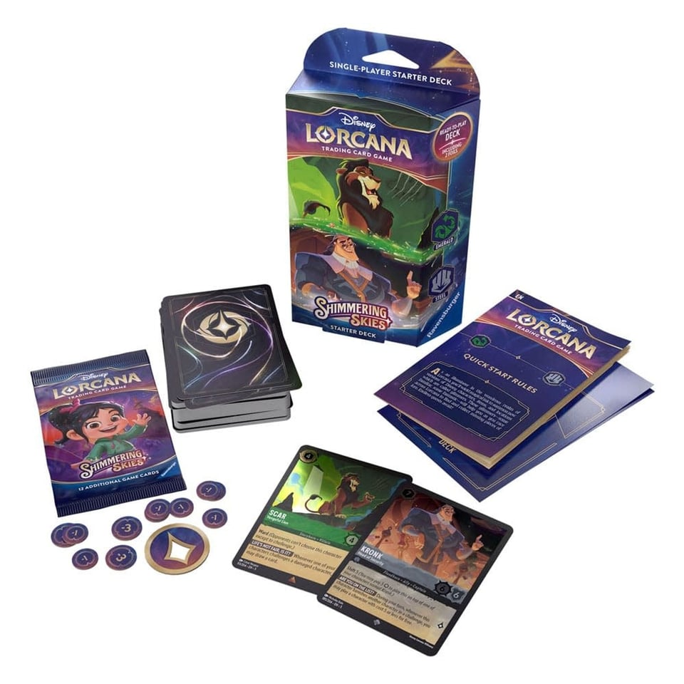 Disney Lorcana - Shimmering Skies - Starter Deck