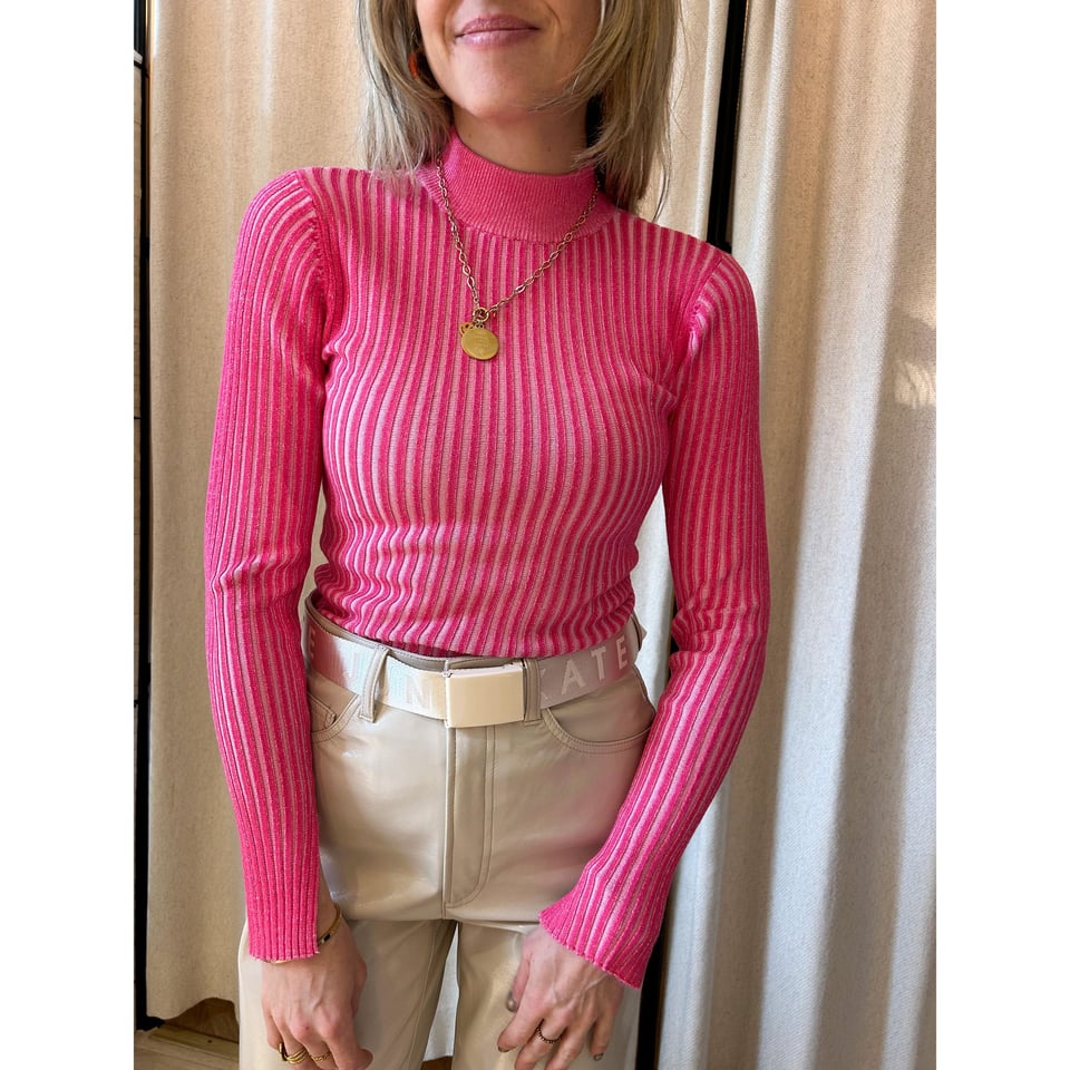 Ribbed Pull Pink - Kate