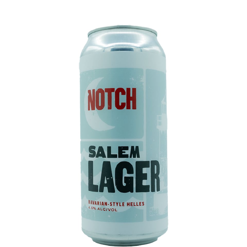 Notch Brewing Co Salem Lager