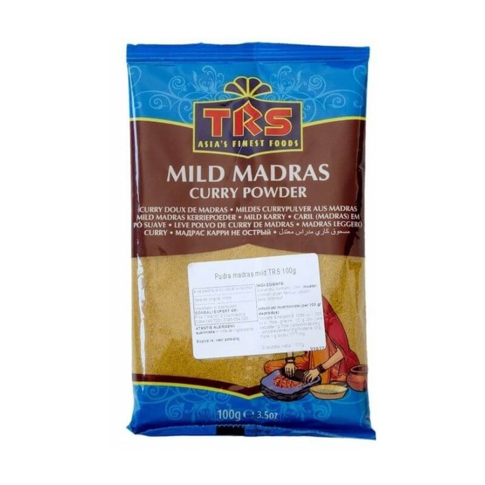Trs Mild Madras Curry 100 Grams
