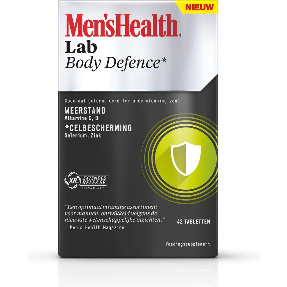 Mens Health Lab Body Defence - 42 Tabletten - Voedingssupplement