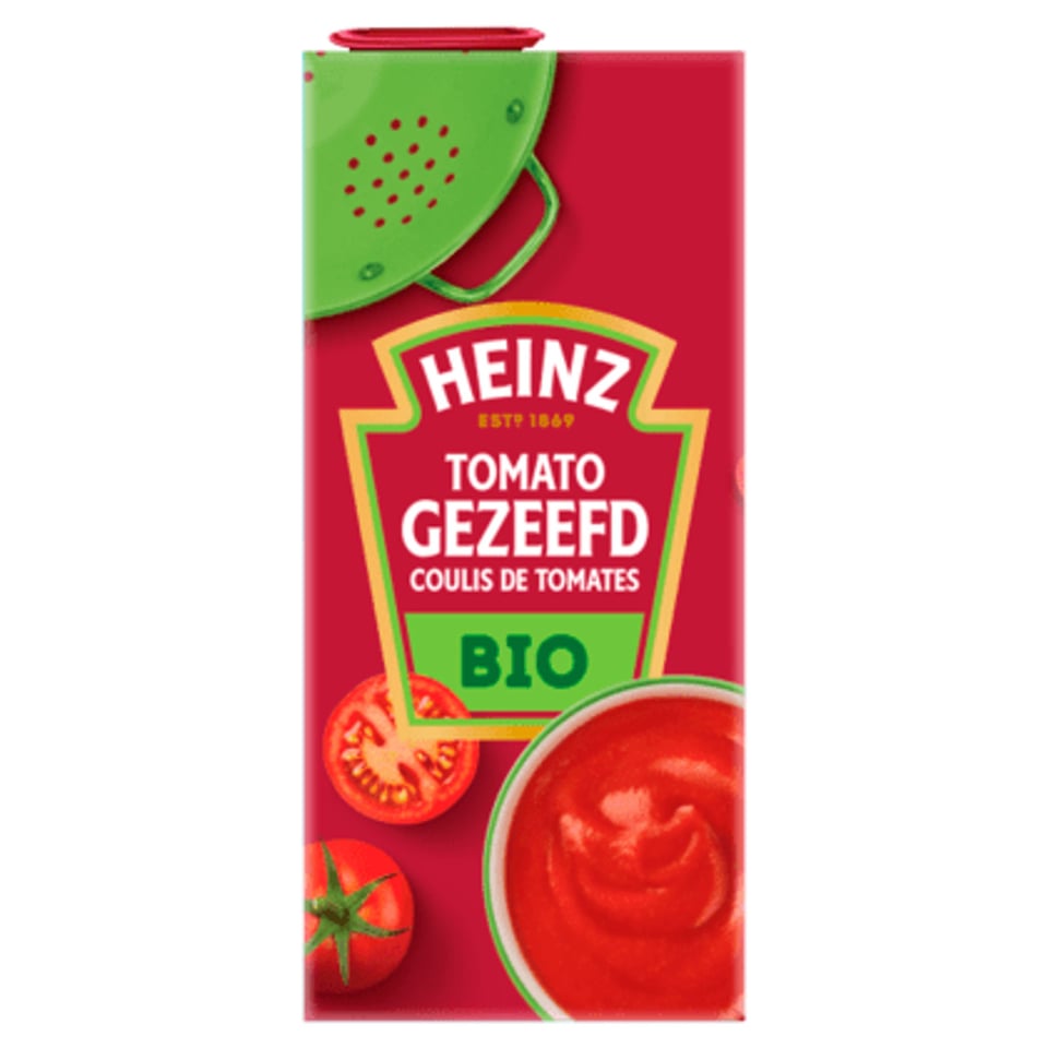 Heinz Tomato Gezeefd Bio