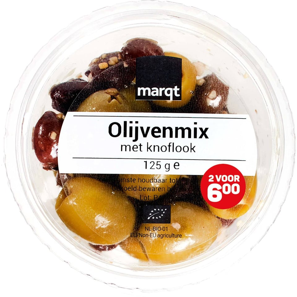 Olijvenmix Met Knoflook