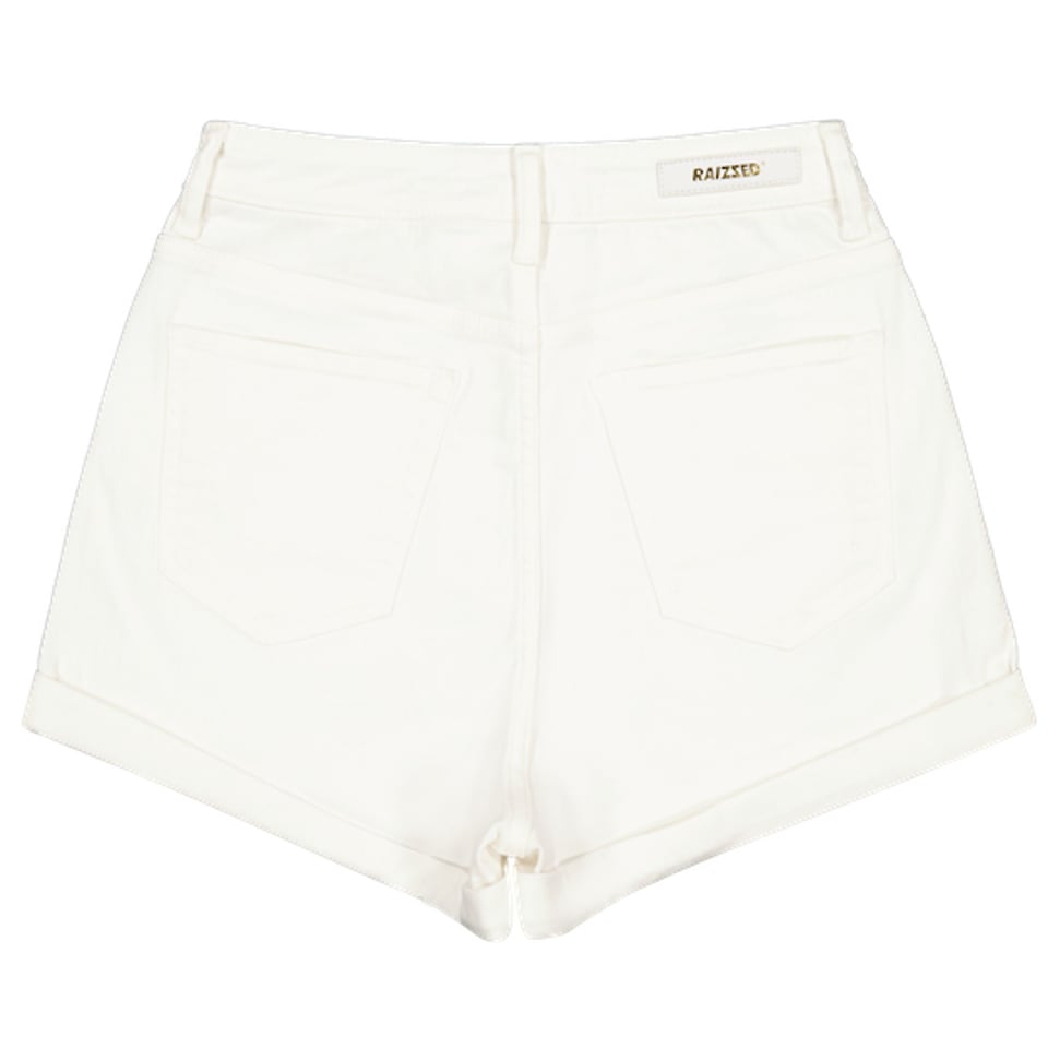 RAIZZED Fauna witte denim shorts