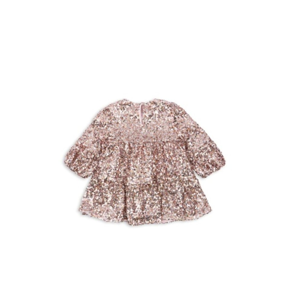 Konges Sløjd Lila Sequins Dress Grey/Rosa