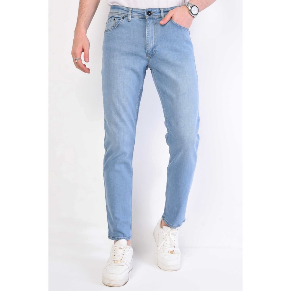 Heren Regular Fit Jeans - DP23-NW - Blauw