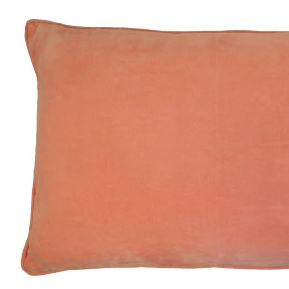 Sierkussen Lala Roze Velours 60x40cm