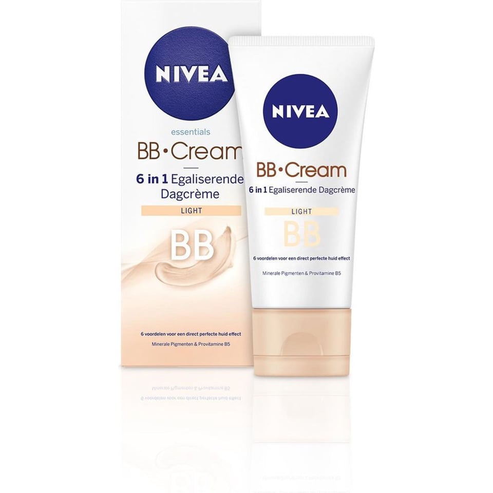 NIVEA Essentials BB Cream Light SPF 10 - 50 Ml - Dagcrème