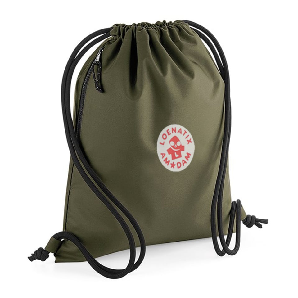 Loenatix Gym Bag (Recycled Polyester) - Color: Armygreen - Type: /RW/BG281