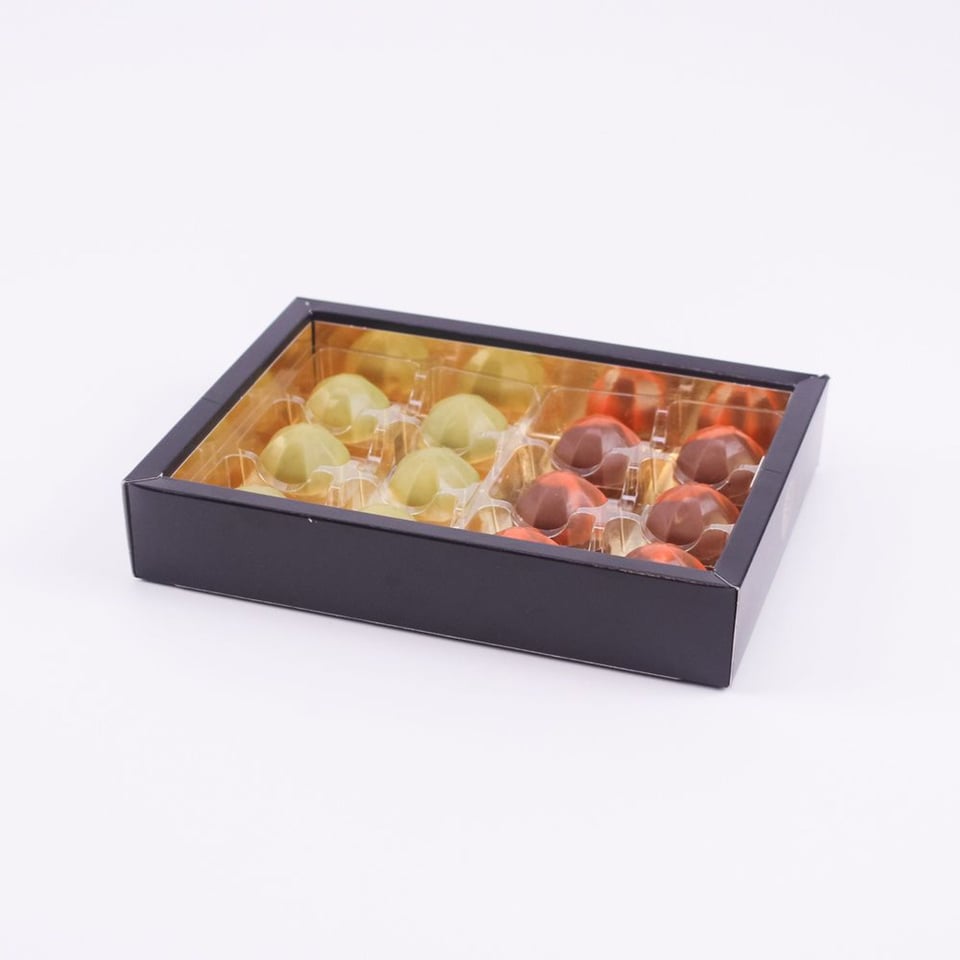 Likeurbonbons Boswandeling Mixen - 12 Stuks - Puur,Melk,Wit