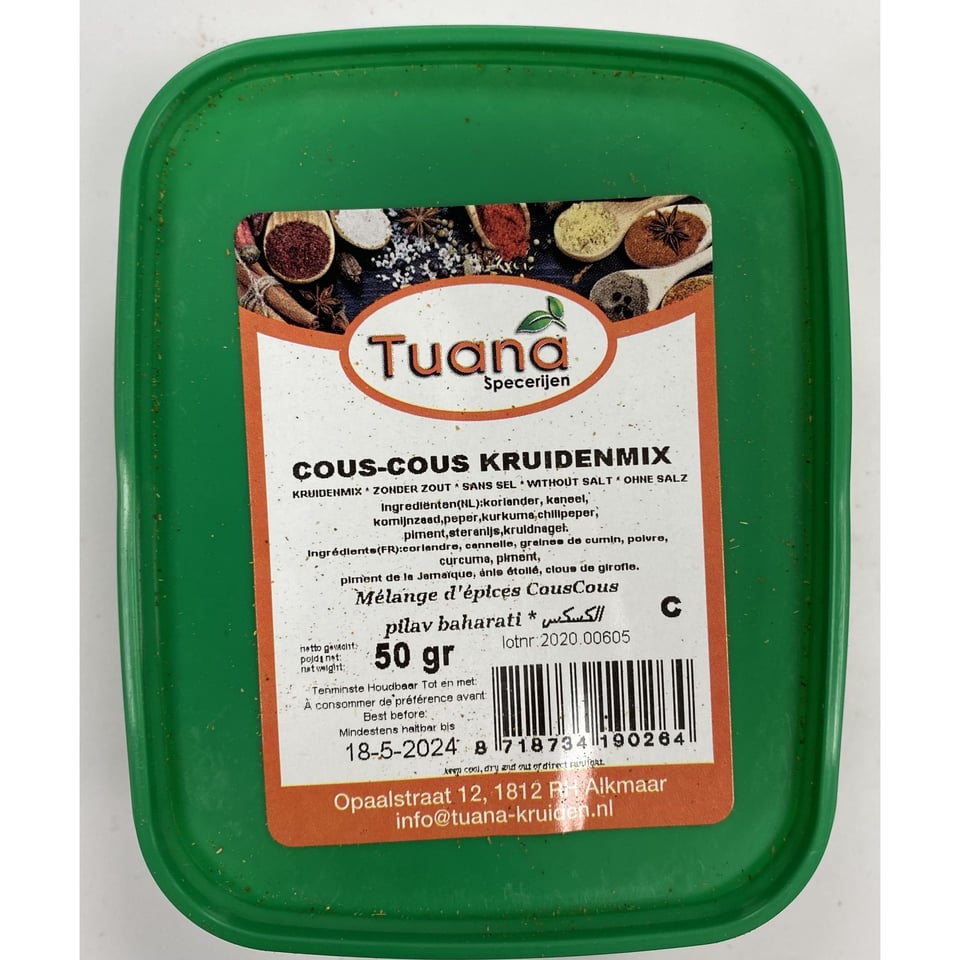 Cous Cous Kruidenmix Pilav