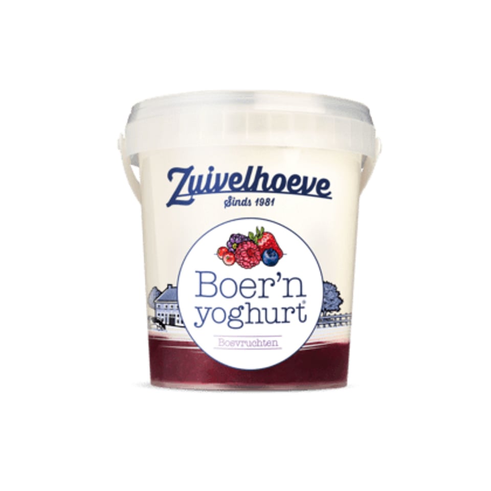 Zuivelhoeve Boer'n Yoghurt Bosvruchten