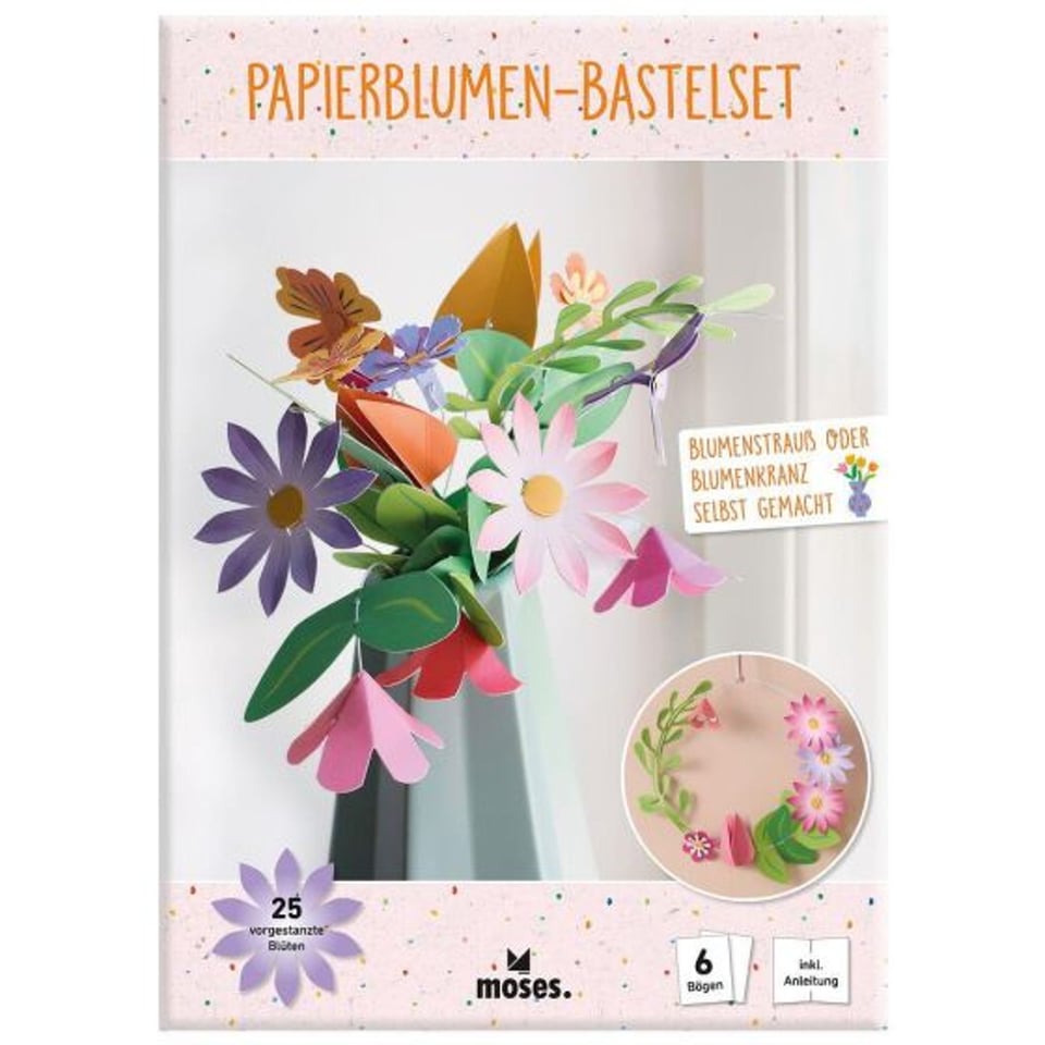 Knutselset Papieren Bloemen