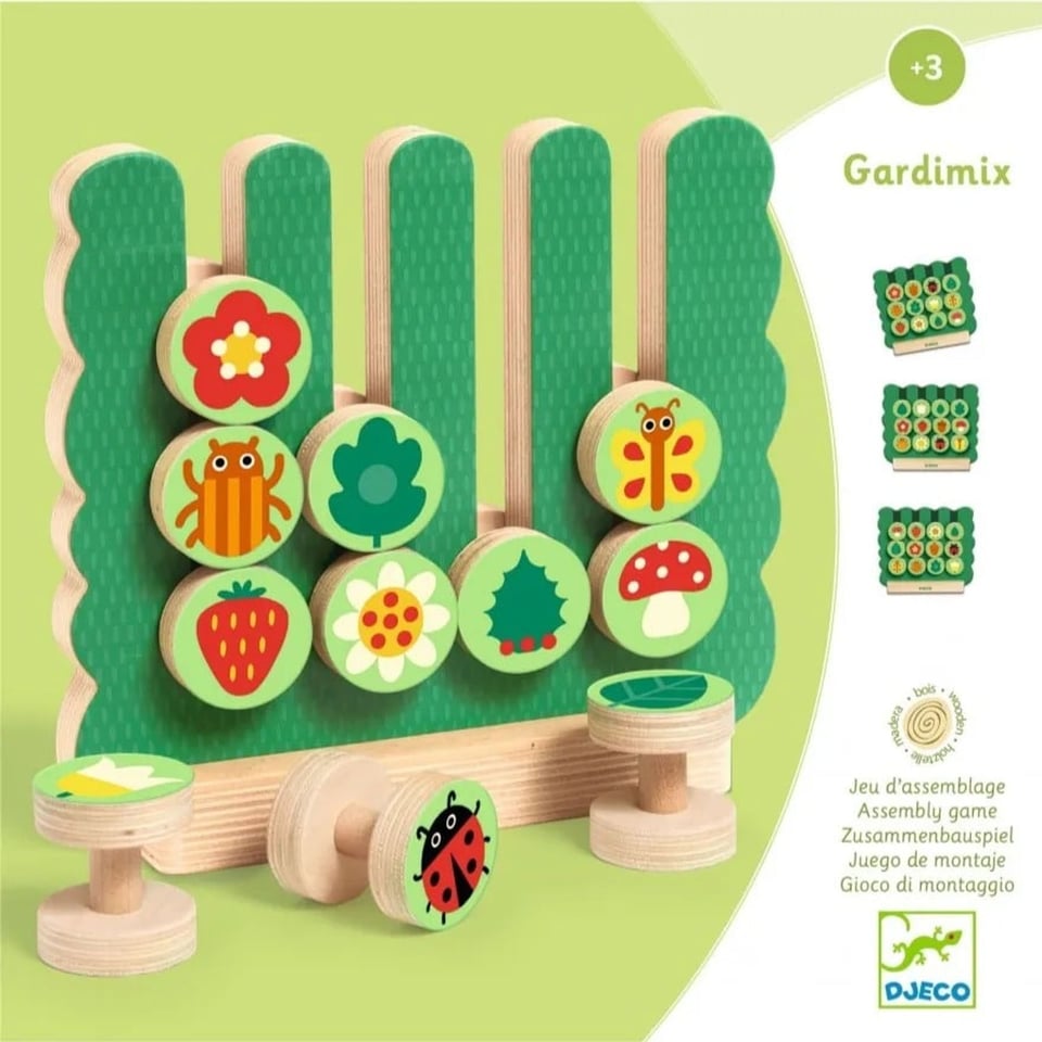 Djeco Educatief Spel Gardimix