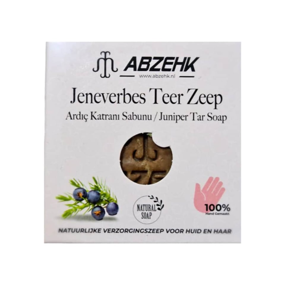 Abzehk Jeneverbes Teer Zeep - Ardiç Katrani Sabunu