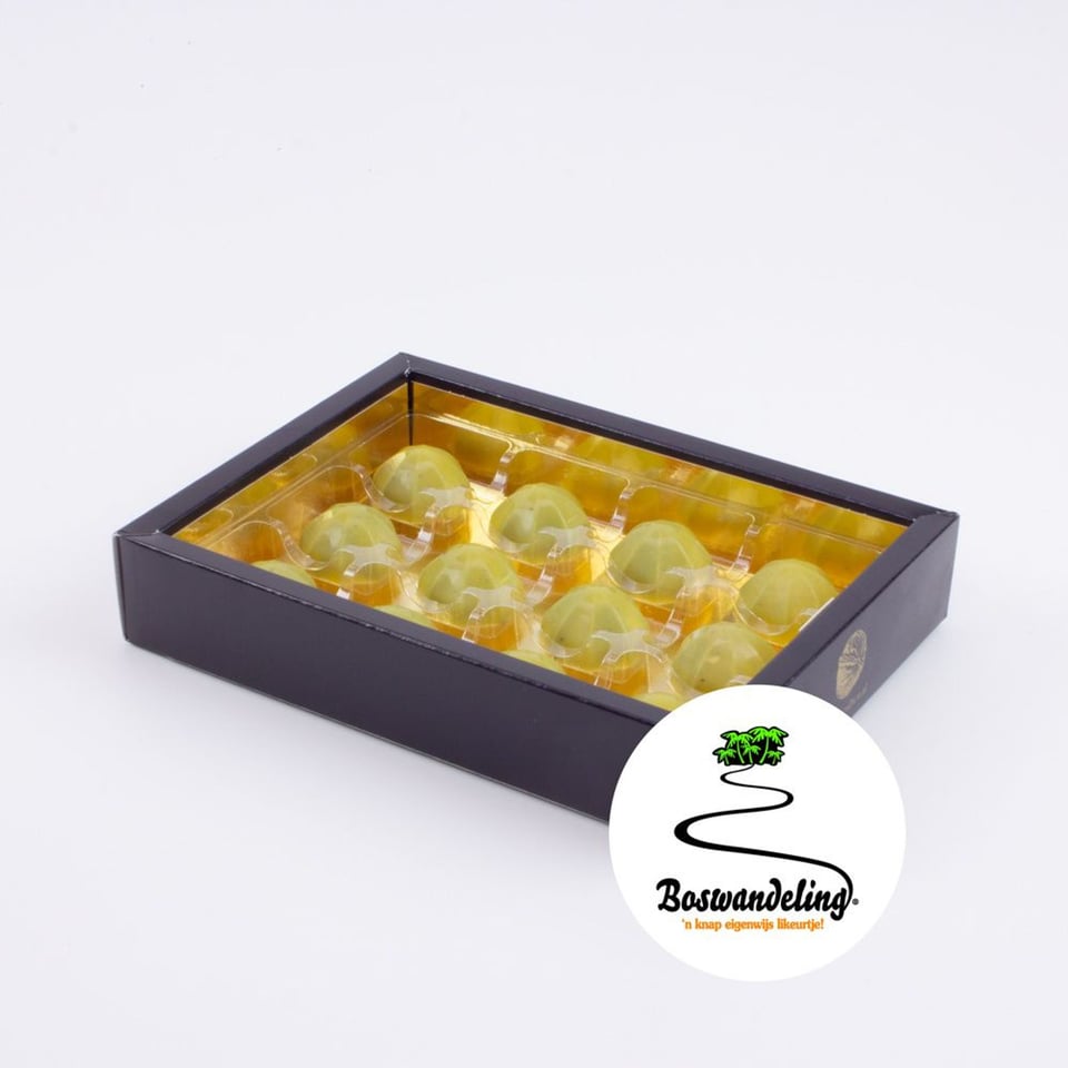 Likeur Bonbons Boswandeling - 6 Stuks - Wit