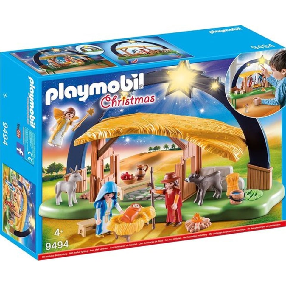 Playmobil 9494 Kerststal Met Heldere Ster