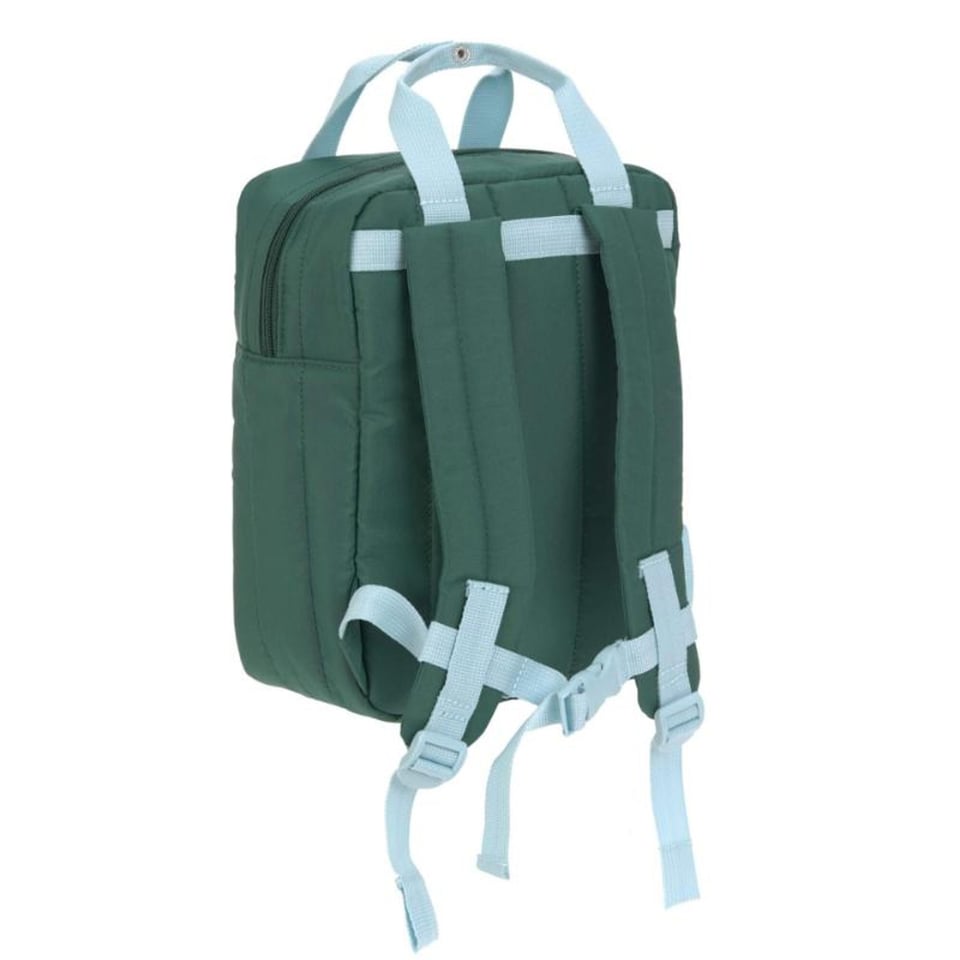 Lassig Mini Square Backpack Lemon Dark Green