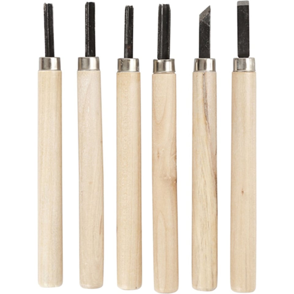 Gutsen/snijset 6 Stuks