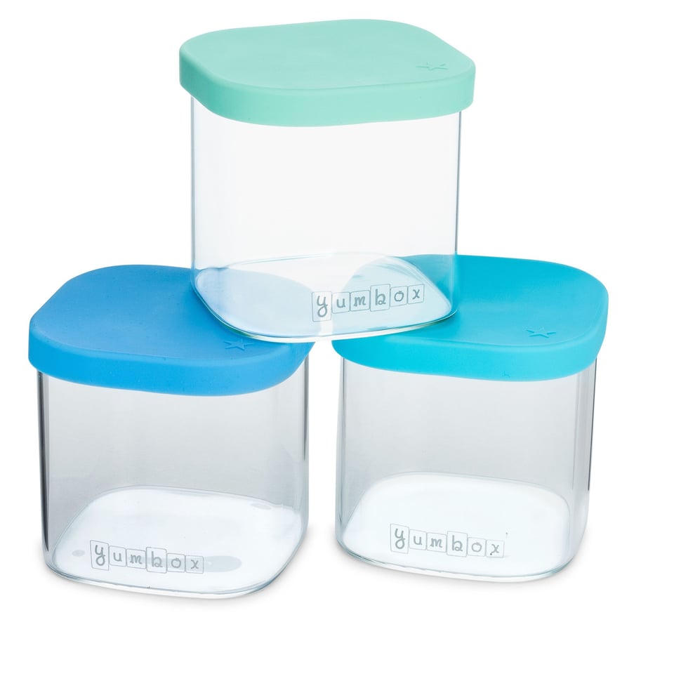 Yumbox Chop Chop 3 Glazen Bewaarbakjes