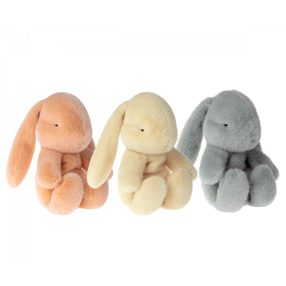 Maileg knuffel pluche konijn in ei 3 kleuren 0+