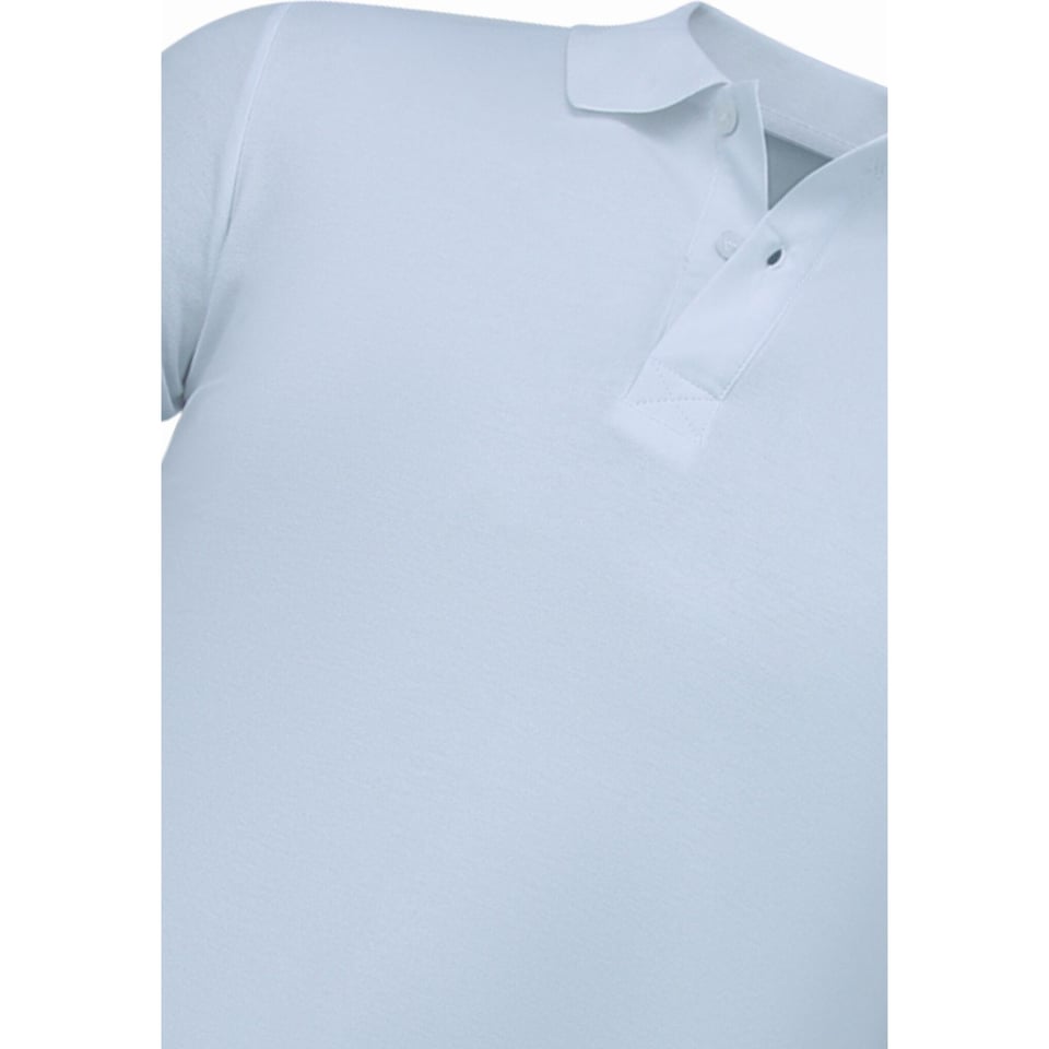 Herenpolo - Poloshirts Heren Korte Mouw - Polo Heren - Slim Fit - A150 - Wit