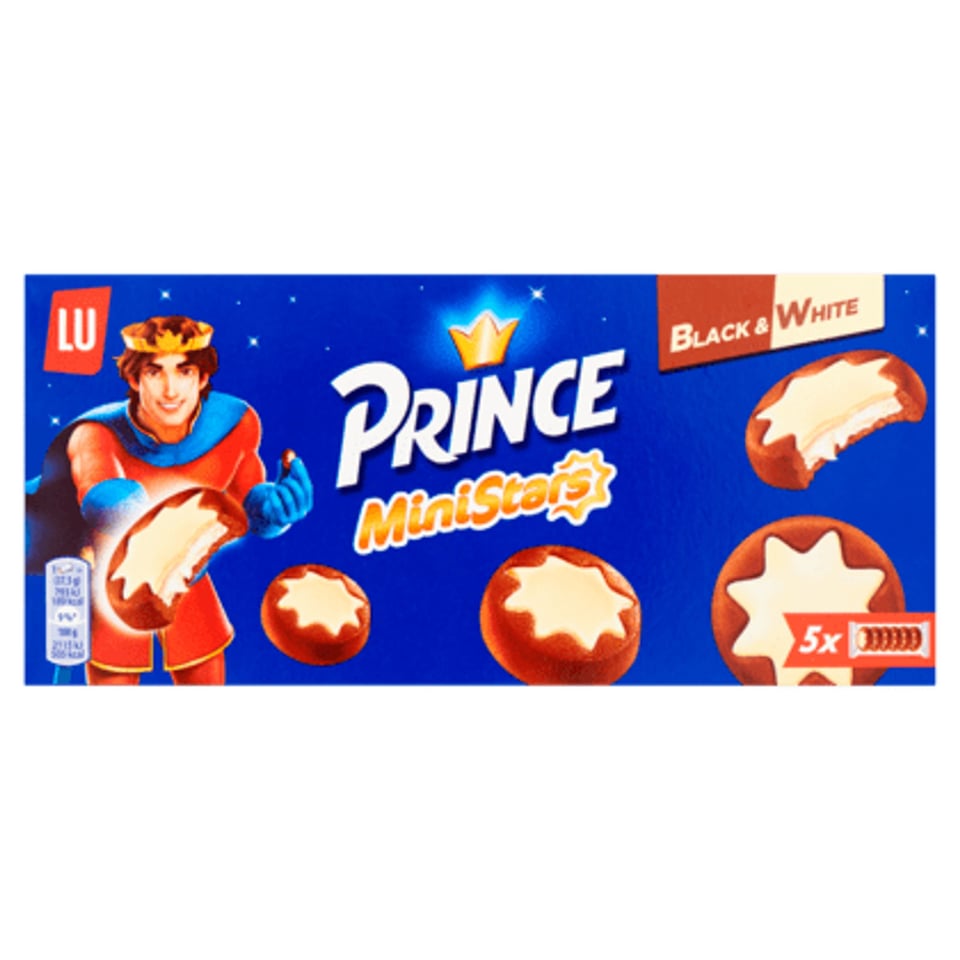 Lu Prince MiniStars Koekjes Black & White