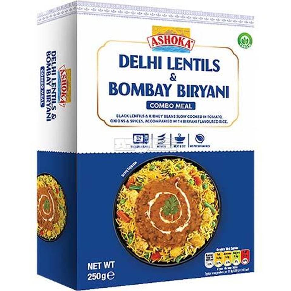 Ashoka Combo Meal - Dal Makhani & Biryani 250g