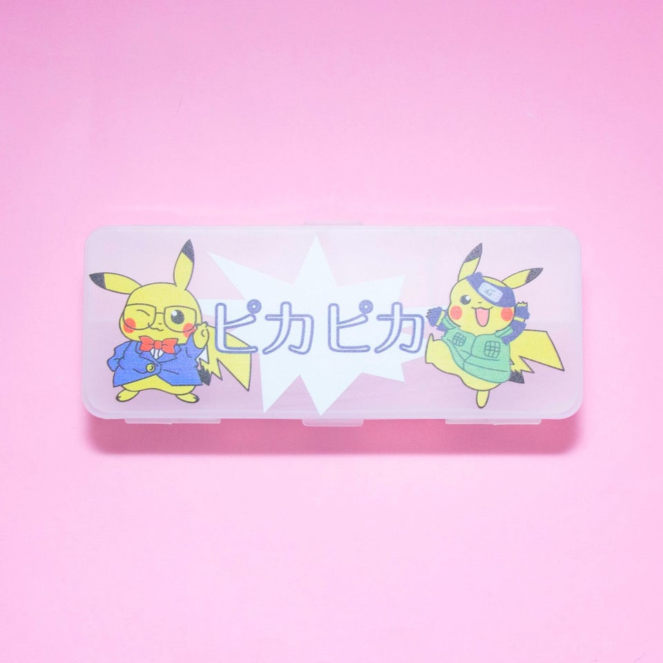 Pikachu Transparant Pencil Case