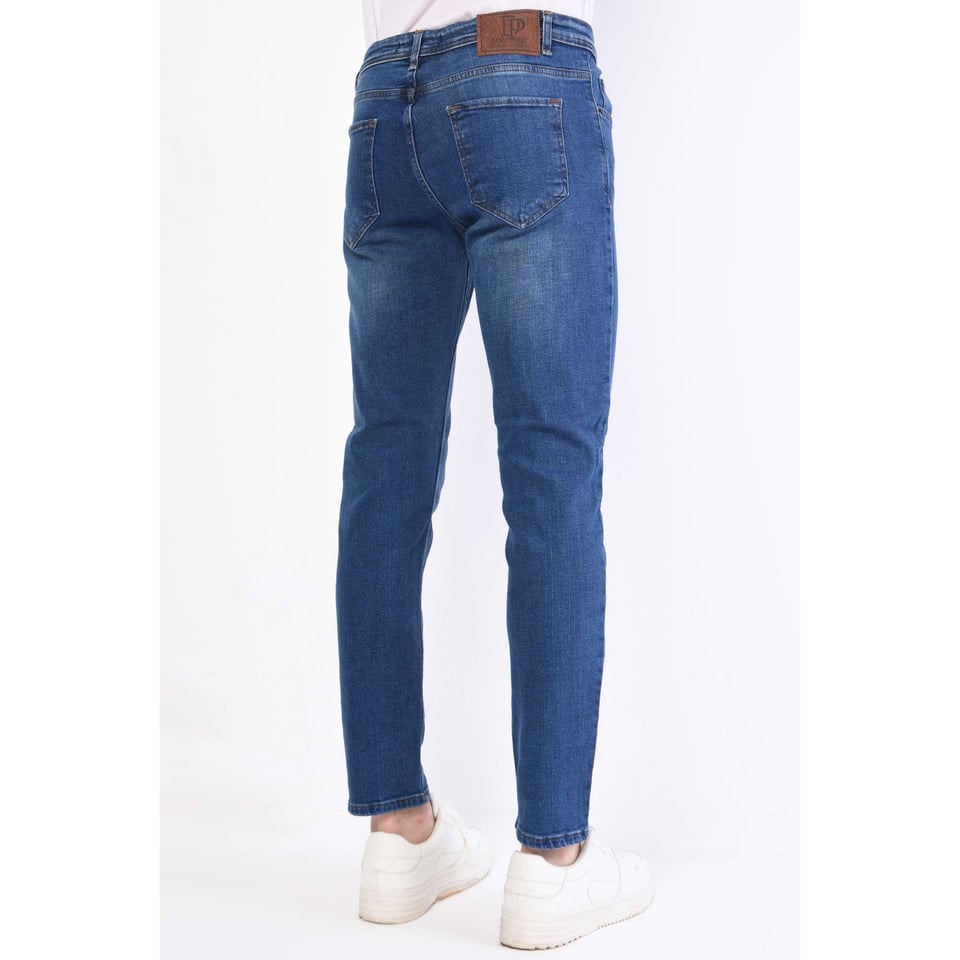 Spijkerbroek Heren Stretch Regular Fit - DP30-NW - Blauw