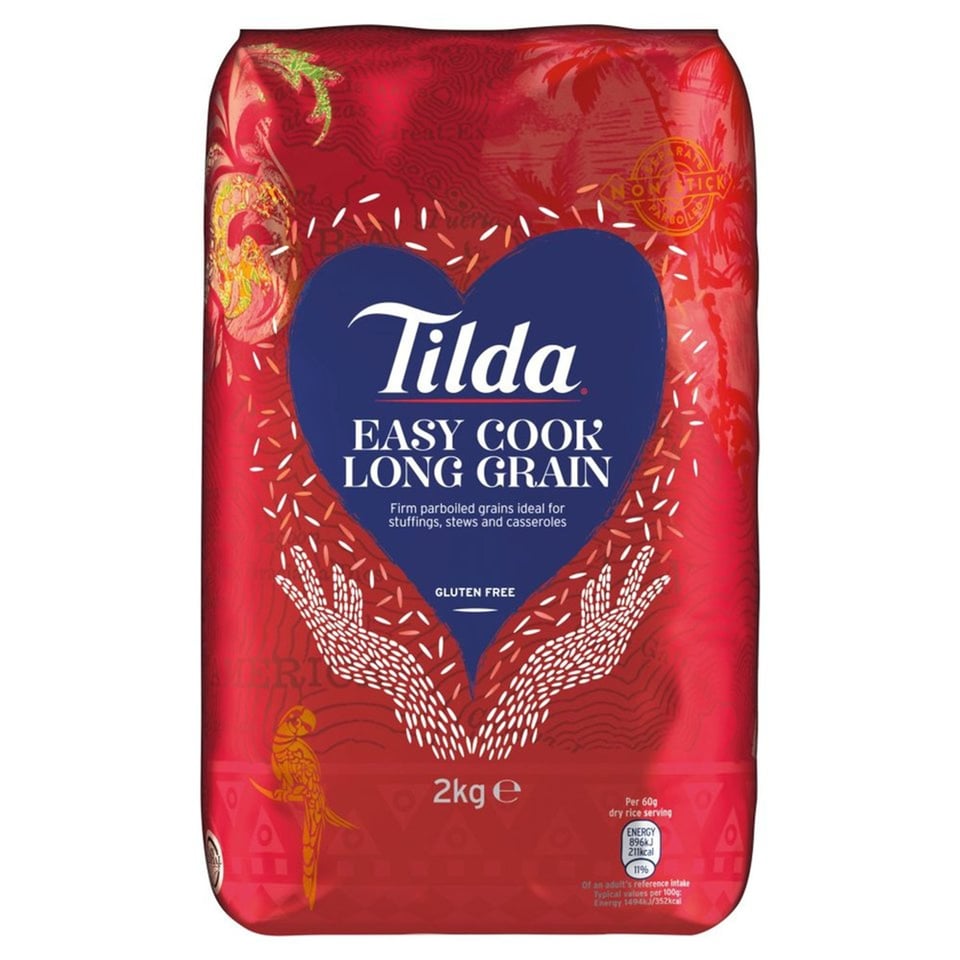 Tilda Easy Cook Rice 2Kg