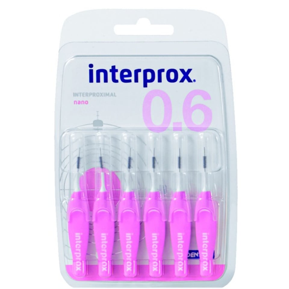 INTERPROX PREMIUM NANO 0.6MM 6st