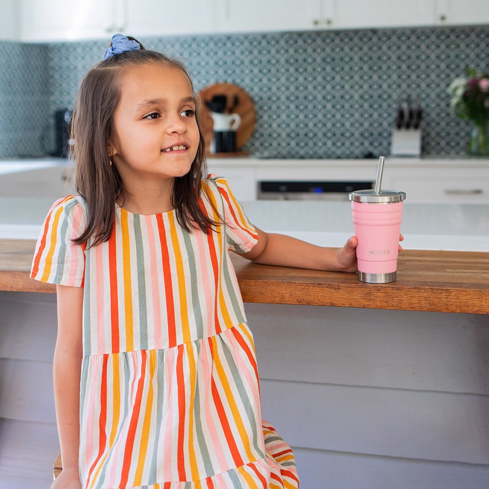 X MontiiCo Mini Smoothie Beker Strawberry