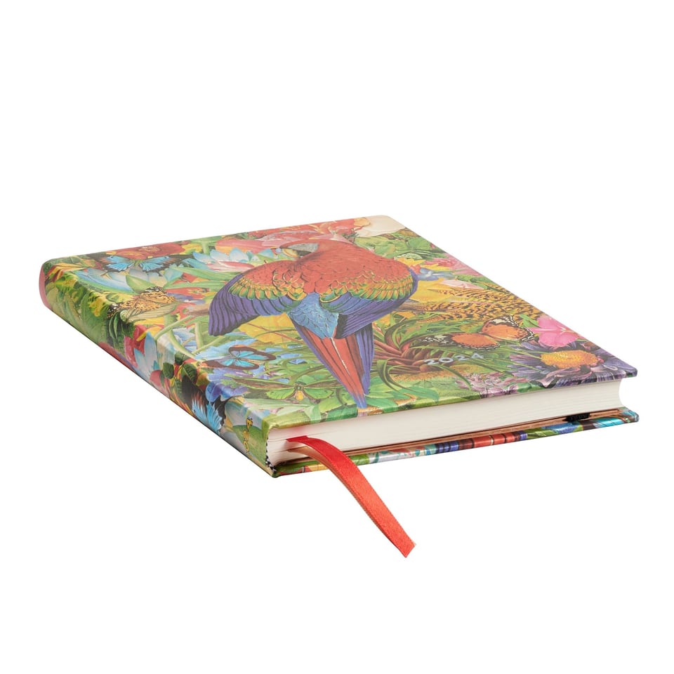 Paperblanks 2025 diary hardcover midi Tropical Garden