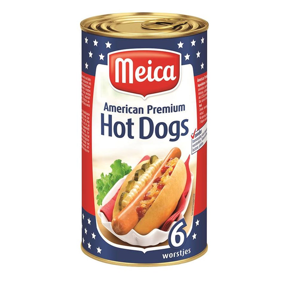 Meica American Premium Hot Dogs 250g