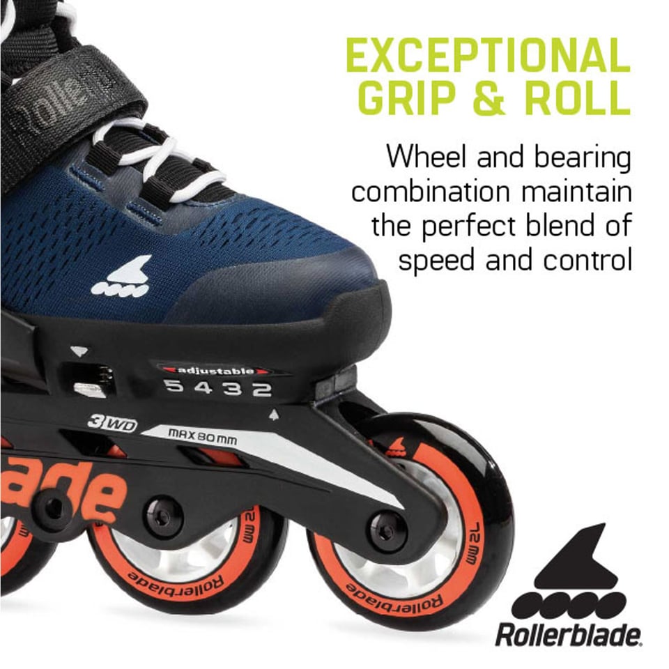 Rollerblade Rollerblade Microblade Free 3WD (JR) Anthracite / Lime