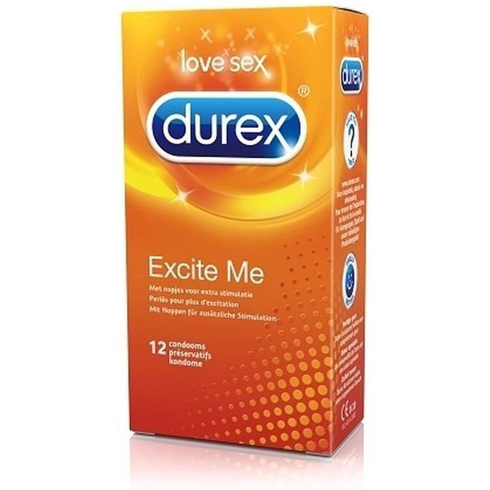 Durex Excite Me - 12 Stuks - Condooms