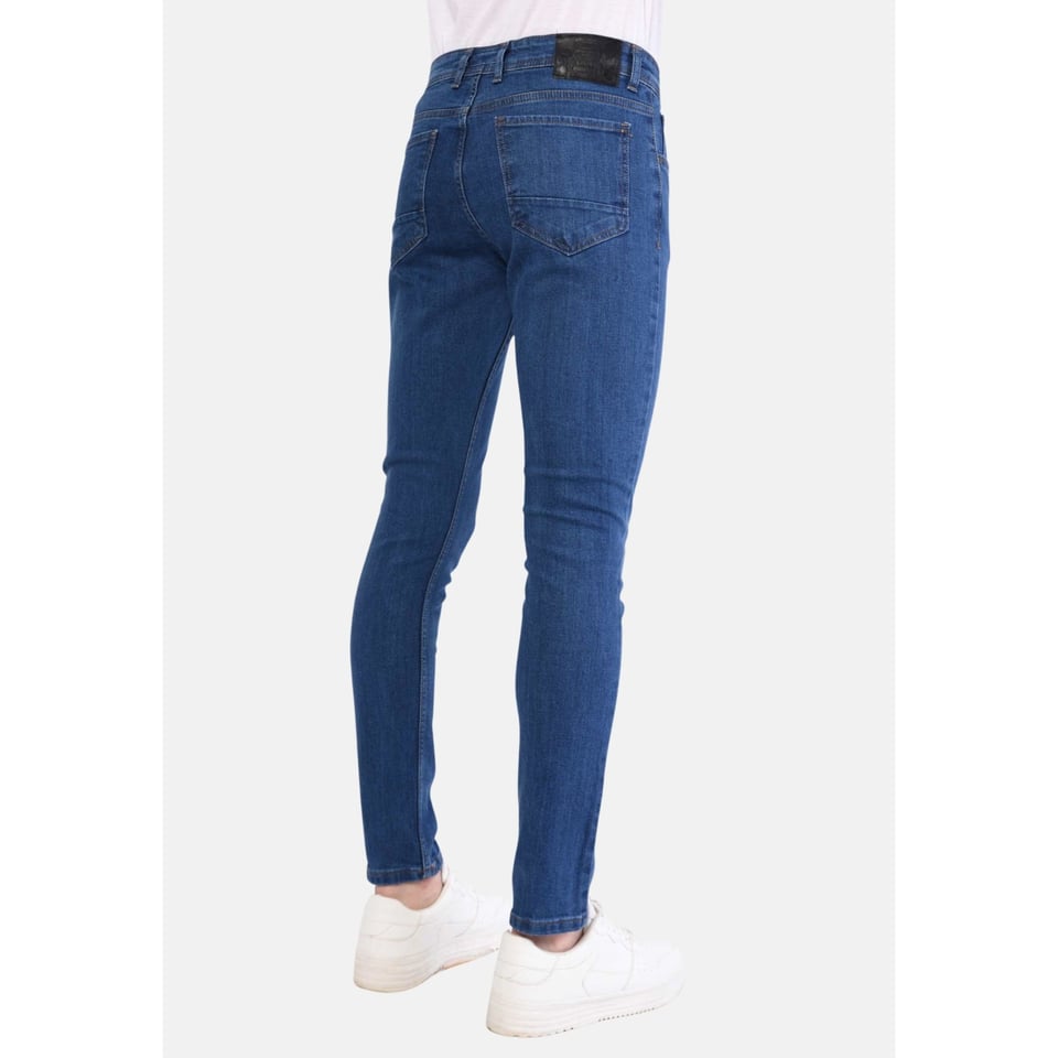 Heren Klassieke Spijkerbroek Slim Fit - DP/S-71 NW - Blauw