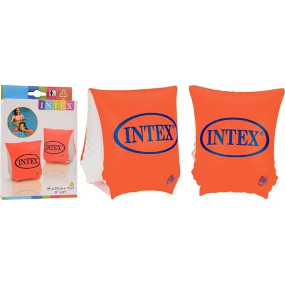 Intex Zwemarmbandjes Oranje 23 X 15 Cm 3 - 6 Jaar