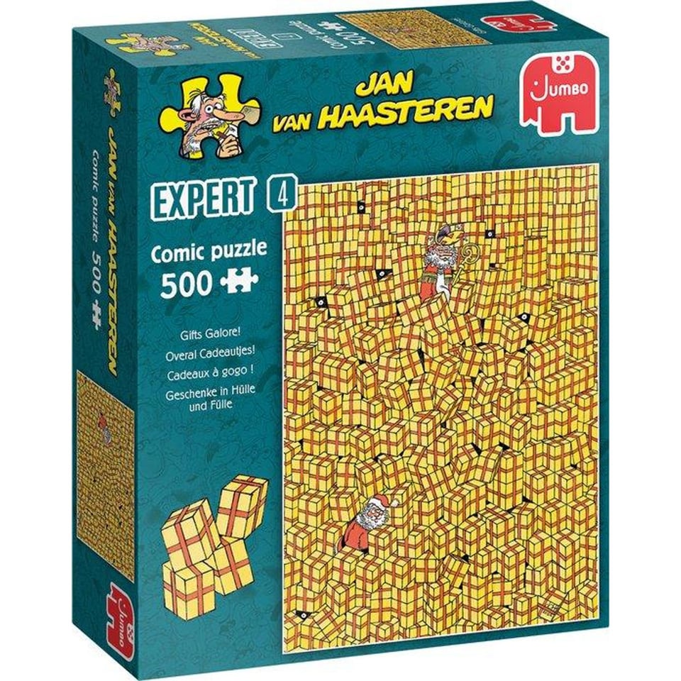 Puzzel JvH: Expert Overal Cadeautjes 500st