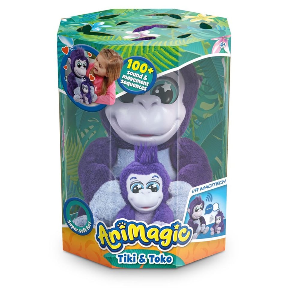 Animagic Tiki and Toko Gorillas