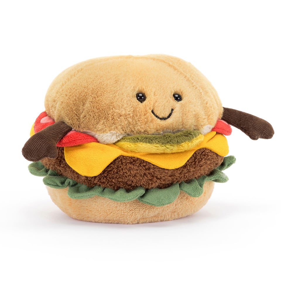 Jellycat Amuseable Burger 11 Cm 0+